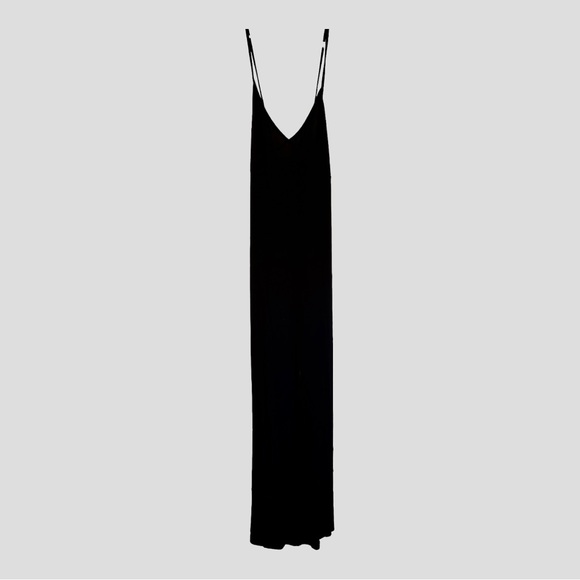 Bershka Dresses & Skirts - Bershka summer v-neck maxi dress with cross cross straps black size L